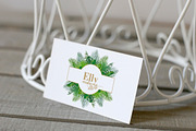 Tropical leaves frames, an Illustration by Elly Studio (Thumbnail 7 of 7)