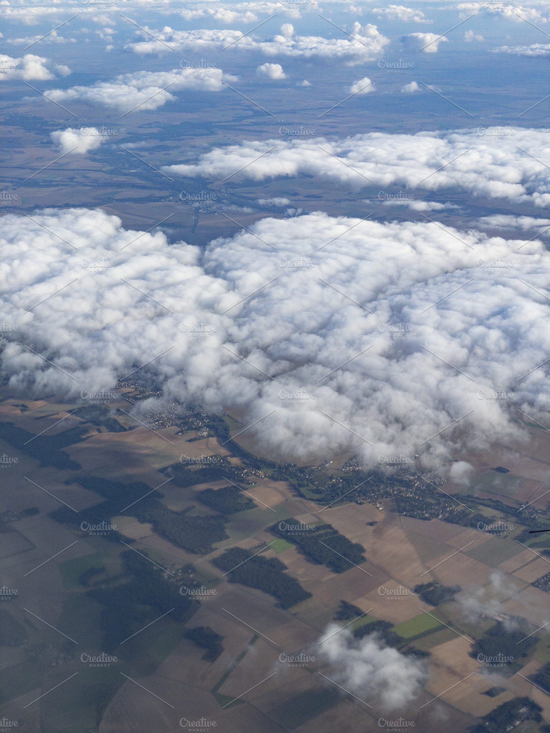 European landscape from above the clouds, a Nature Photo by rubenchase