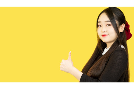thumbs up agreement sign woman like, a Person Photo by Photo Drive Studio