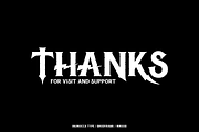 Brody Rawk, a Blackletter Font by inumocca_type (Thumbnail 14 of 14)