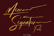 Mine Signature handwritten Font, a Handwritten Font by Tanondesign (Thumbnail 1 of 6)