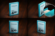 Hardcover Book Mockups - mega pack, a Print Template by Picseel (Thumbnail 2 of 5)