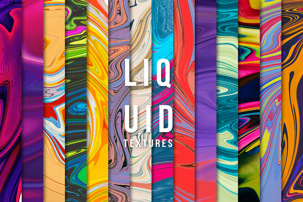 liquid colorful texture set 2023, a Texture Graphic by designbydi (Photo 2 of 23)