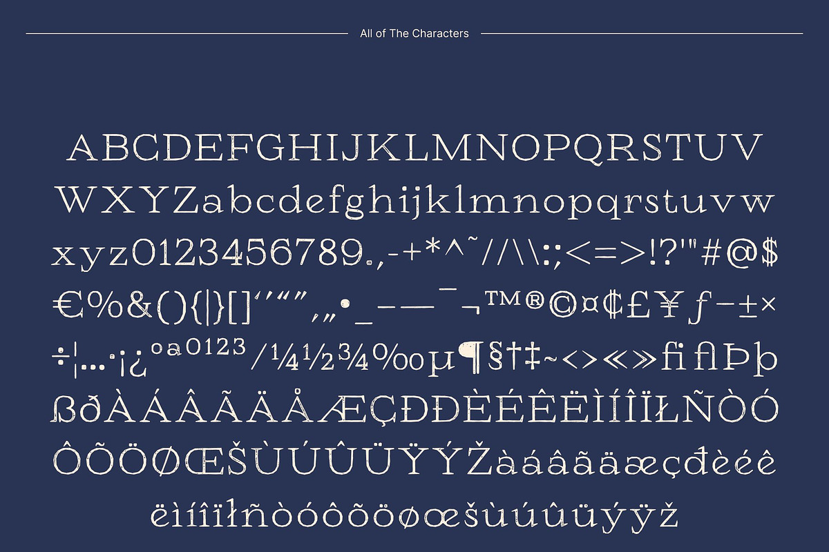 CS Daily Stamp, a Serif Font by Craft Supply Co. (Photo 8 of 8)