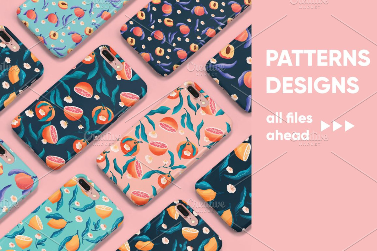Patterns & Lettering - 53 files, a Pattern Graphic by Blue Lela Design (Photo 7 of 18)