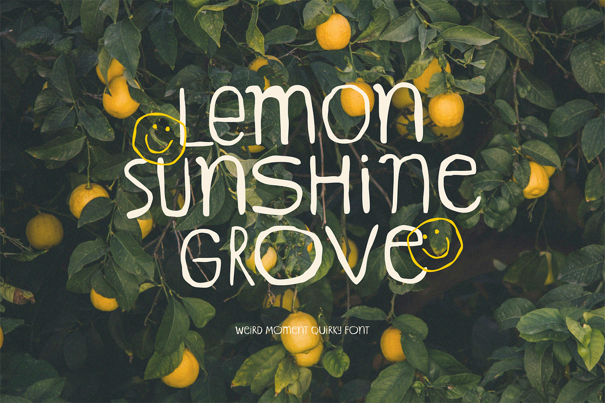 Weird Moment – HandDrawn Quirky Font, a Handwritten Font by shineink.designlab (Photo 4 of 13)