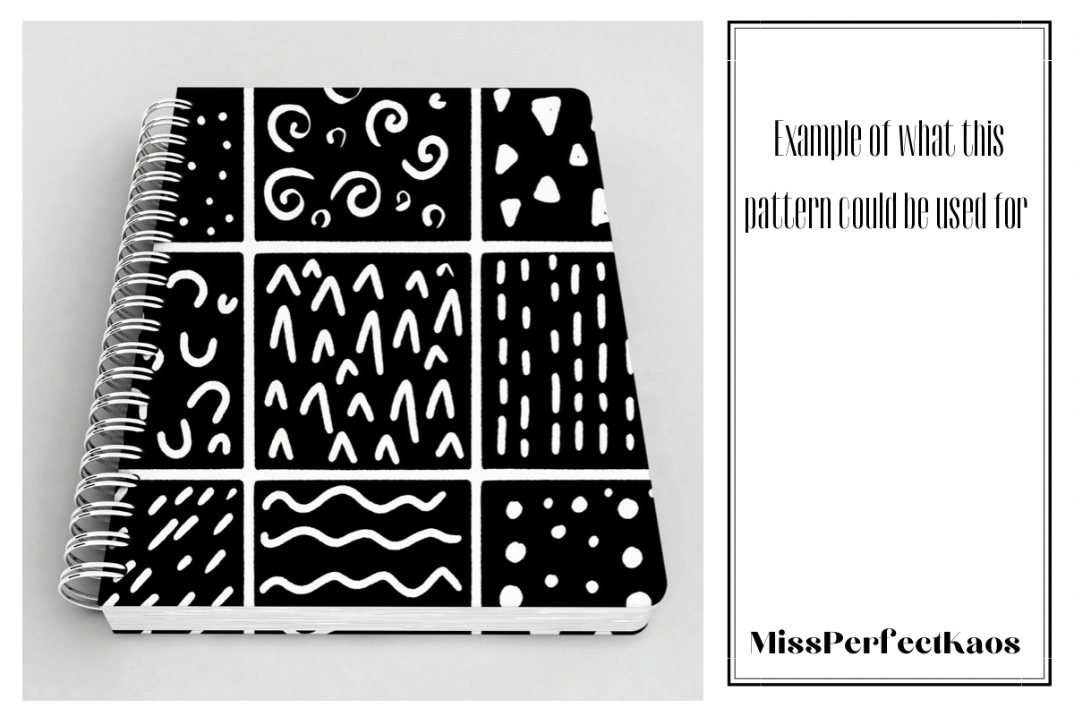 Squares - Repeating Pattern, a Pattern Graphic by MissPerfectKaos (Photo 2 of 3)