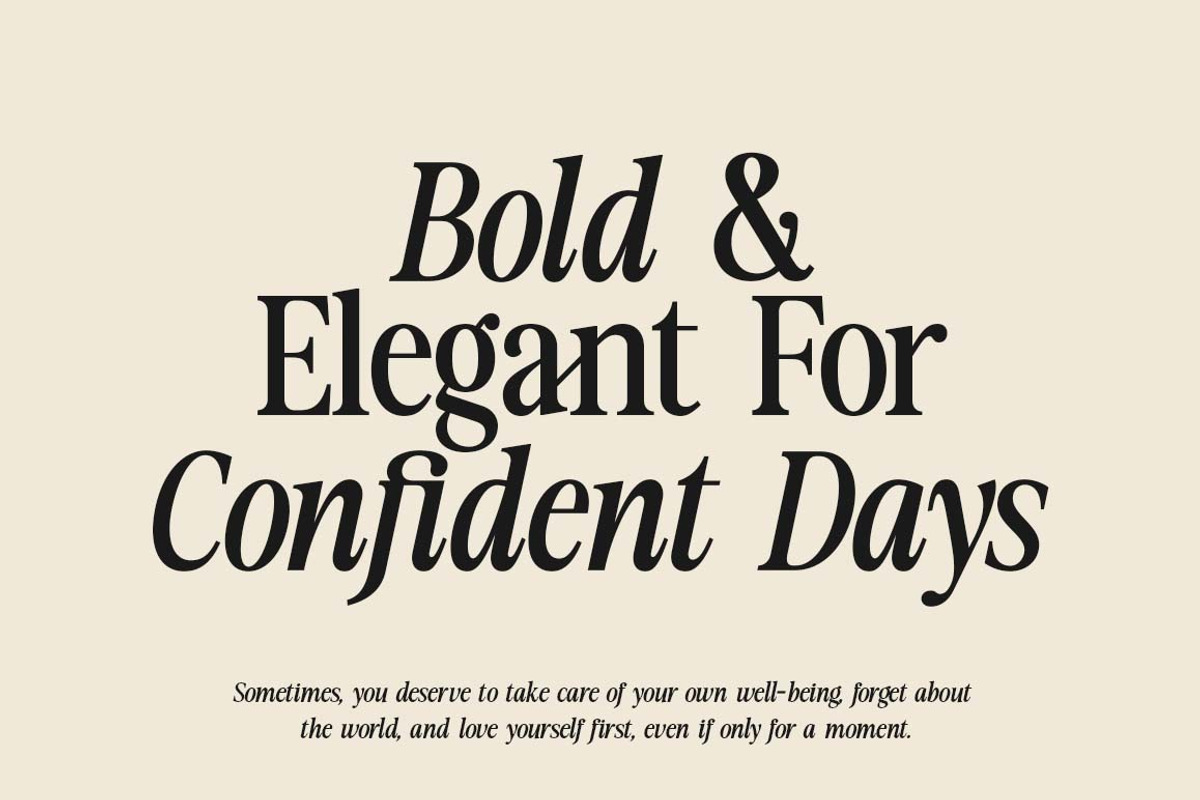 The Lumina Awesome, a Serif Font by Zane Studio (Photo 2 of 12)
