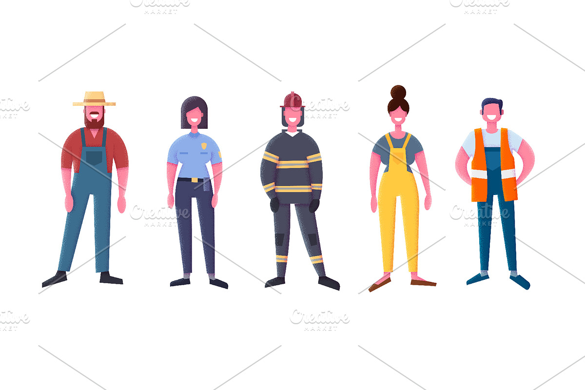 Vector Job Agency Set, a Person Illustration by Zonda (Photo 13 of 13)