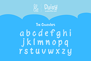 Daisy Handwritten Font, a Handwritten Font by Waris Studio (Thumbnail 7 of 8)