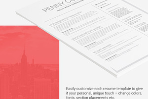 Resume Template Volantis B