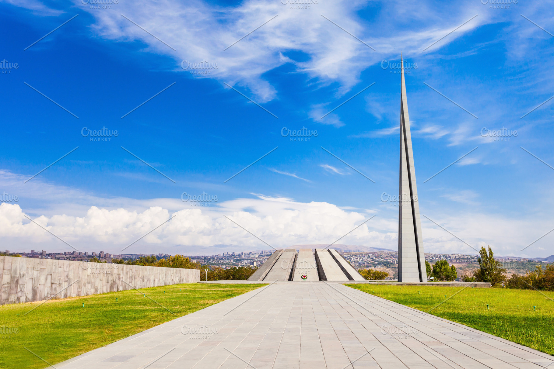 Tsitsernakaberd in Yerevan, a Photo by saiko3p
