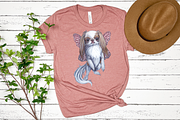 Watercolor and Gouache Dog Fairies, an Illustration by MariaOrtegaDigitals (Thumbnail 4 of 7)