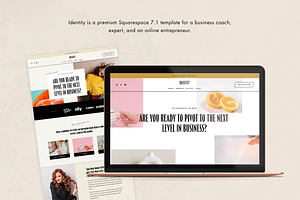 Squarespace Template: Identity