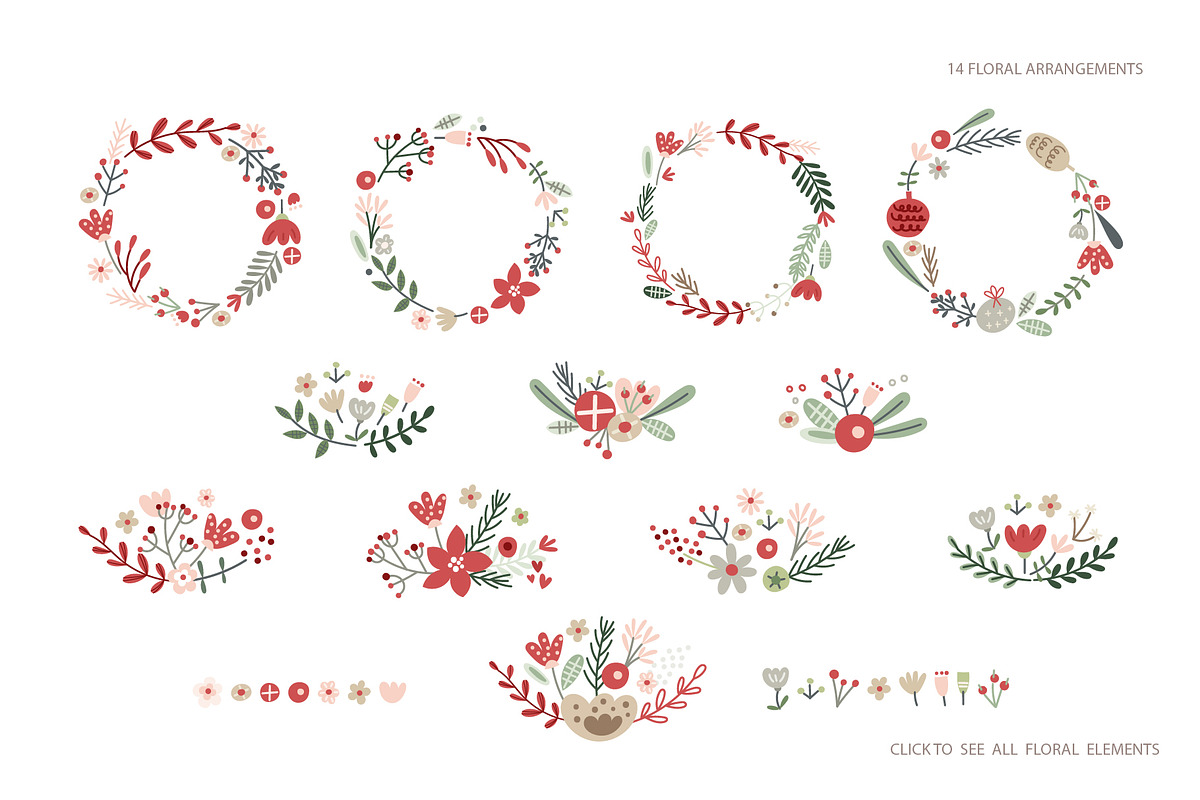 Christmas Creator Pack, an Animal Illustration by DearLetters (Photo 5 of 17)