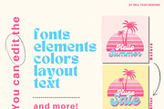 Barbiecore Instagram Post Template, a Social Media Template by Hell Yeah Designs (Thumbnail 5 of 7)