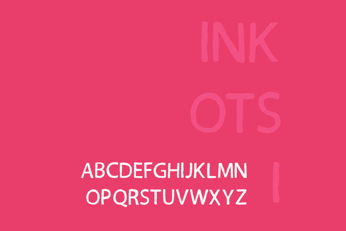 Inkotsi - Rough Sans Serif preview 3