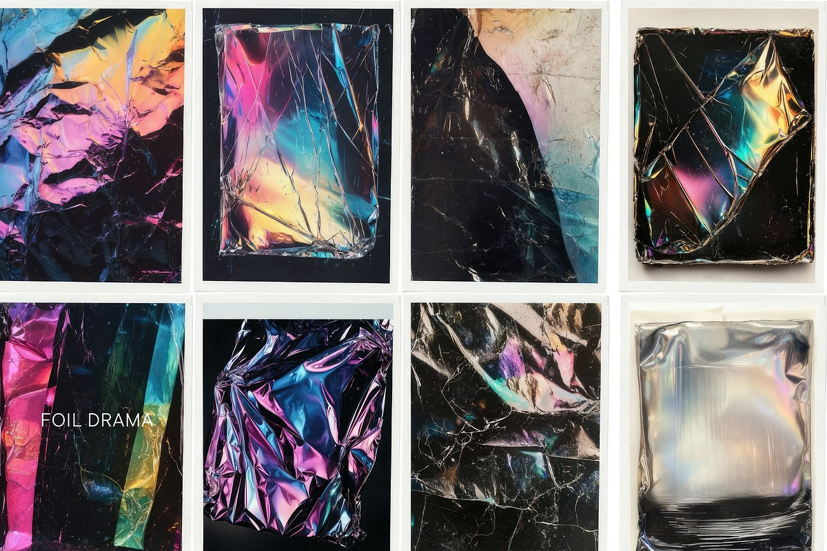 NEUROGLOW – Holographic & Emotional, a Background Graphic by Natali Batu (Photo 12 of 12)