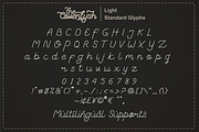 The Coventysh - Monoline Script Font, a Script Font by DiosiArt (Thumbnail 8 of 11)
