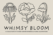 Whimsy Bloom: 75 Flowers Collection, an Object Illustration by Veyla (Thumbnail 1 of 17)