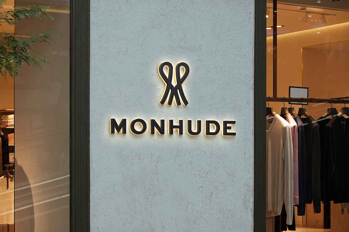 3D Logo Mockup Modern Storefront, a Product Mockup by Asylab (Photo 2 of 5)