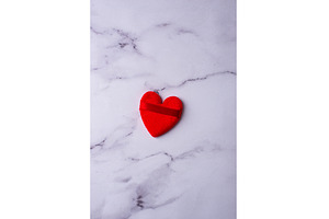 Cosmetic sponge in shape of heart, a Beauty & Fashion Photo by Yulia Furman
