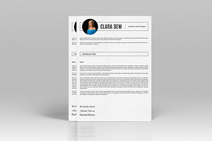 3 Page Resume Template-V025