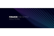 Neon grid background with glowing, a Technology Illustration by RDShop (Thumbnail 1 of 3)