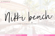 Flamingo Park + Bonus 10 Icons, a Script Font by PaperGlossCo (Thumbnail 4 of 6)