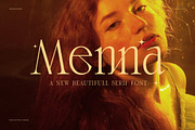Menna Elegant Modern Serif Font, a Serif Font by Perfectype (Thumbnail 1 of 8)