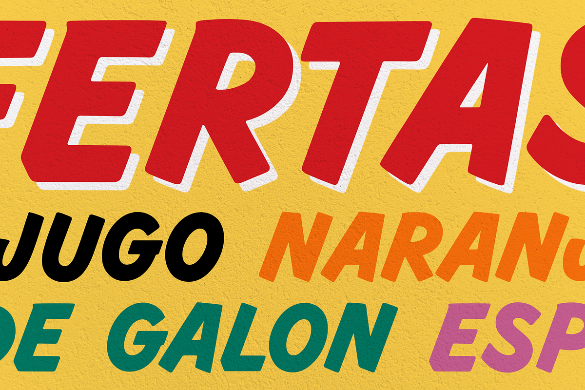 Pintazo Display Typeface, a Handwritten Font by benharman (Photo 5 of 5)