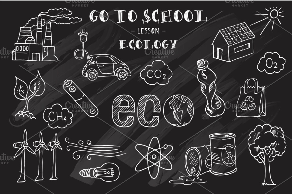 Go to School. Doodle set №2, an Education Illustration by WINS Doodle shop (Photo 10 of 10)