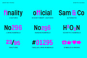 Koruption, a Sans Serif Font by Typogama (Thumbnail 5 of 15)