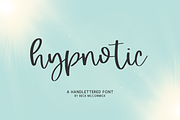 Hypnotic Script, a Handwritten Font by Beck McCormick (Thumbnail 1 of 10)