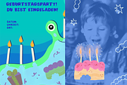 Boys Birthday Invitation & Cards Kit, a Decorative Illustration by Schumacher Shop (Thumbnail 5 of 20)