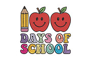 100 Days of School Embroidery Design, a Graphic by CraftArtStudio (Thumbnail 2 of 3)