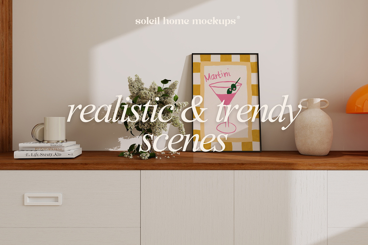 HELIA | Eclectic Frame Mockup Set, a Household Mockup by SoleilHomeMockups (Photo 7 of 11)