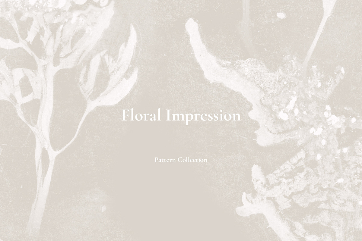 Floral Impression Pattern Collection, a Pattern Graphic by Note And Silence (Photo 1 of 8)