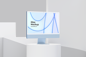 IMac 2021 Mockup