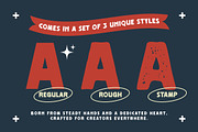 Monta Grande - Vintage Bold Display, a Sans Serif Font by agnyhasyastudio (Thumbnail 2 of 11)