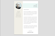 Resume Template + Cover Letter  WORD, a Resume Template by PAPPERMINT RESUME STUDIO (Thumbnail 4 of 4)