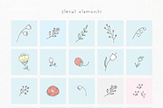 Cute Vector&Watercolor graphics, an Animal Illustration by Eva Katerina (Thumbnail 15 of 21)