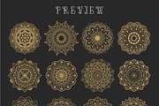 60 Mandala Tattoo & Coloring Page, a Decorative Illustration by Raftel (Thumbnail 3 of 5)