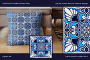 Traditional Mediterranean Tiles SET2, an Object Illustration by ilonitta (Thumbnail 7 of 10)
