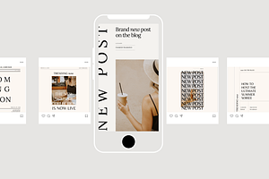 Editorial Instagram Template