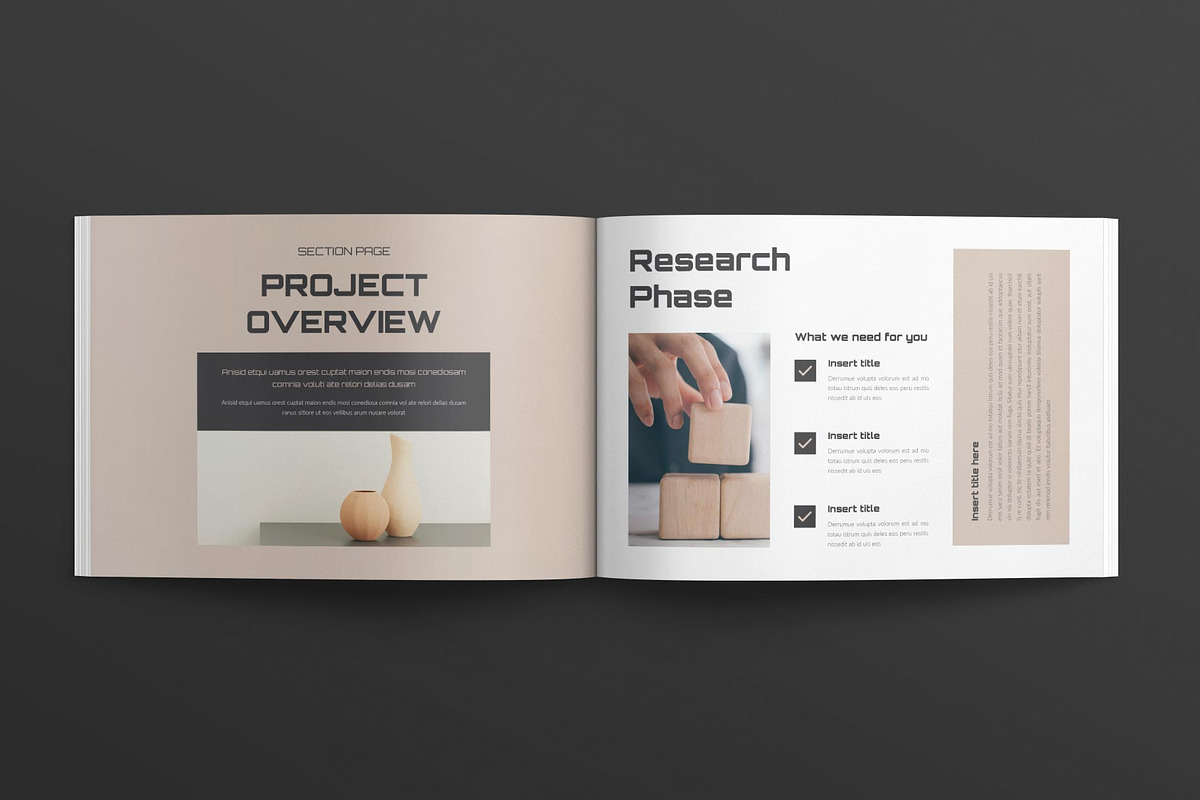 Client Welcome Guide Landscape, a Magazine Template by TemplatesForest