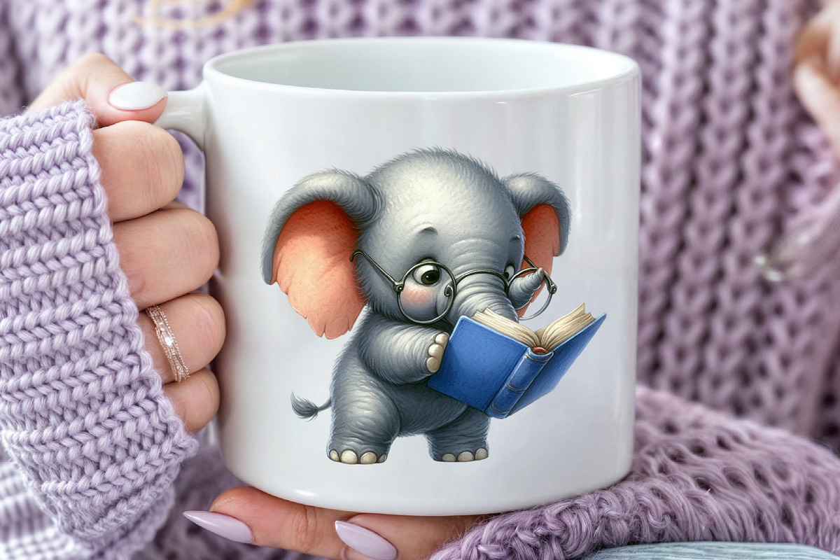 Quirky Humor Animal Clipart, an Animal Illustration by Rose Art (Photo 5 of 7)