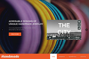 Handmade Responsive One Page Theme, a Landing Page Template by IceTemplates (Thumbnail 1 of 3)