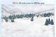 Winter Besties Portrait Creator, an Illustration by Gaynor Carradice Designs (Thumbnail 6 of 6)