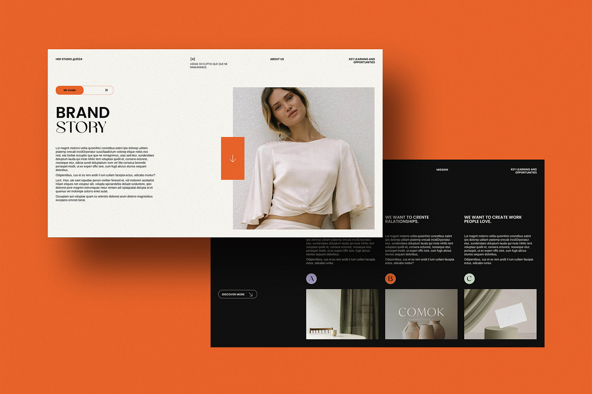 Brand Strategy Template, a Presentation Template by S A N D Y (Photo 8 of 9)